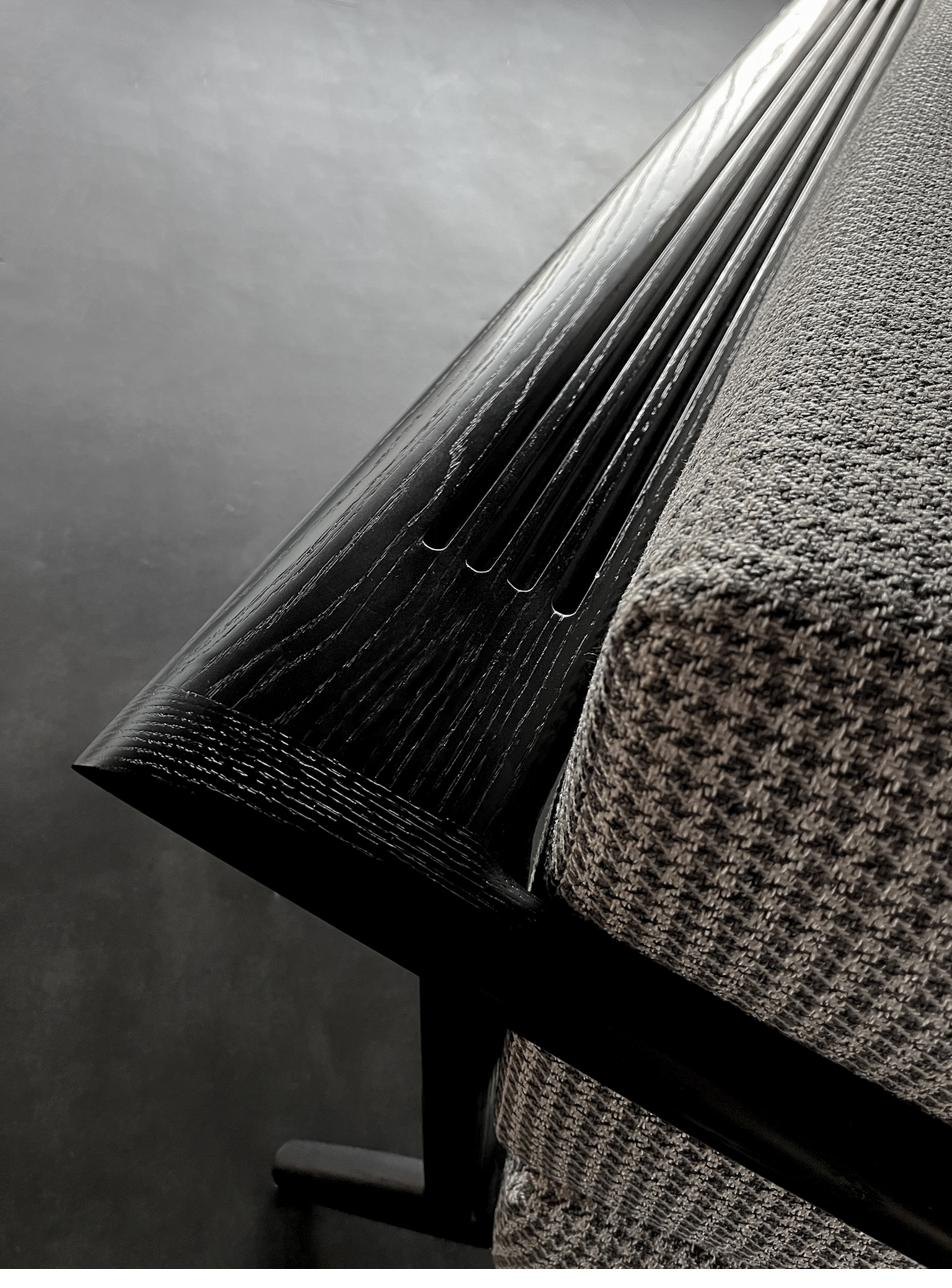 Detalle de tejido jaspe pata de gallo